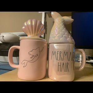 Rae Dunn Little Mermaid Mugs